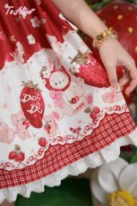 画像7: 【ToAlice】L1636 StrawberryAnimalヨーク切り替えワンピース (7)