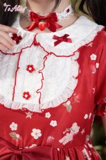画像6: 【ToAlice】L1636 StrawberryAnimalヨーク切り替えワンピース (6)