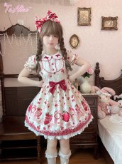 画像15: 【ToAlice】L1636 StrawberryAnimalヨーク切り替えワンピース (15)