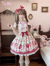 画像16: 【ToAlice】L1636 StrawberryAnimalヨーク切り替えワンピース (16)