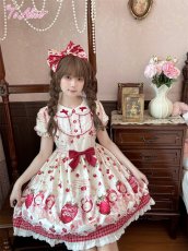 画像20: 【ToAlice】L1636 StrawberryAnimalヨーク切り替えワンピース (20)