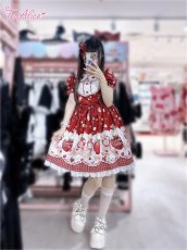 画像23: 【ToAlice】L1636 StrawberryAnimalヨーク切り替えワンピース (23)