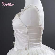 画像3: 【To Alice】L1640ホワイトローズドレス (3)