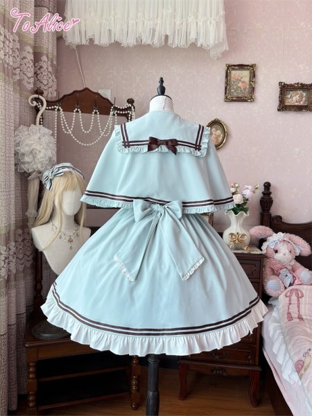 ToAlice ワンピース&ボレロセット (おまけ付き) ToAlice】L1375ロックチェックアリスワンピースセット - To Alice