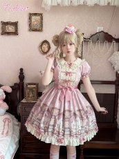 画像10: 【送料無料】L1645ベアバブルフロントシャーリングワンピース《予約受付》 (10)