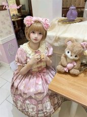 画像23: 【送料無料】L1645ベアバブルフロントシャーリングワンピース《予約受付》 (23)