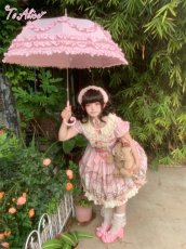 画像33: 【ToAlice】 L1645ベアバブルフロントシャーリングワンピース (33)