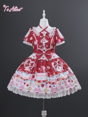画像3: 【ToAlice】L1649 Sweets Partyワンピース (3)