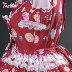 画像5: 【ToAlice】L1649 Sweets Partyワンピース (5)