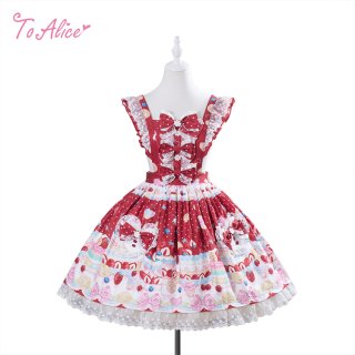 ToAlice】 L1650 Sweets Partyジャンパースカート - To Alice