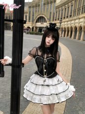 画像23: 【ToAlice】L1656ドットシフォントップス (23)