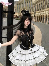 画像22: 【ToAlice】L1656ドットシフォントップス (22)