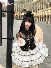 画像21: 【ToAlice】L1656ドットシフォントップス (21)