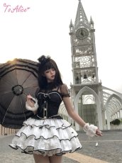 画像25: 【ToAlice】L1656ドットシフォントップス (25)
