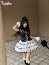 画像26: 【ToAlice】L1656ドットシフォントップス (26)