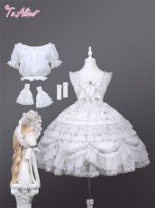 画像8: 【ToAlice】L1638 Aquamarine Princessショートトップス (8)