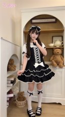 画像14: 【ToAlice】 L1659はしごレースドールブラウス (14)