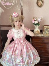 画像7: 【送料無料】L1662スイーツマウスヨーク切り替えワンピース《予約受付》 (7)