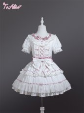 画像1: 【送料無料】L1663 SugarRibbonワンピース《予約受付》 (1)