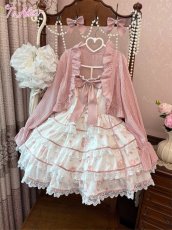 画像6: 【送料無料】C6366スパンコールシフォンボレロ《予約受付》【計5000円以上】 (6)