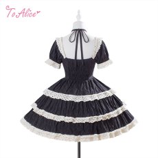 画像2: 【ToAlice】L1674ヴィンテージティアードワンピース (2)