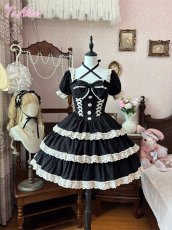 画像2: 【送料無料】L1674ヴィンテージティアードワンピース《予約受付》 (2)