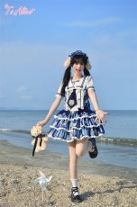 画像7: 【送料無料】L1675マリンドッグレイヤード風ワンピース《予約受付》 (7)
