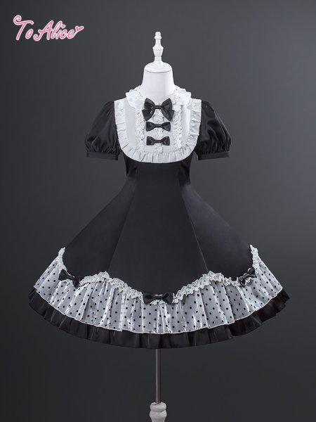 toalice ロリータ キャンディドールワンピース ToAlice】L1677 ノクターンドールワンピース - To Alice