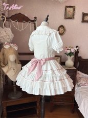 画像5: 【送料無料】L1692 SugarRibbonサロペットスカート《予約受付》 (5)