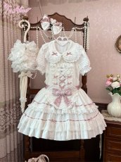 画像7: 【送料無料】L1692 SugarRibbonサロペットスカート《予約受付》 (7)