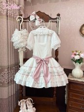 画像9: 【送料無料】L1692 SugarRibbonサロペットスカート《予約受付》 (9)