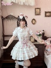 画像19: 【送料無料】L1692 SugarRibbonサロペットスカート《予約受付》 (19)