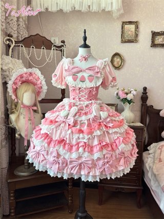 ToAlice】L1382もこもこ♡魔法少女ジャンパースカート - To Alice