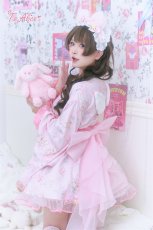 画像9: 【送料無料】L1694 ゆめかわくま浴衣《予約受付》 (9)