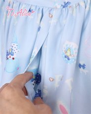 画像5: 【送料無料】L1696 Milkプリントサロペットスカート《予約受付》 (5)