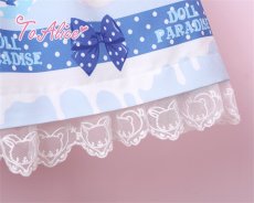 画像10: 【送料無料】L1696 Milkプリントサロペットスカート《予約受付》 (10)