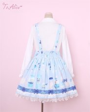 画像14: 【送料無料】L1696 Milkプリントサロペットスカート《予約受付》 (14)