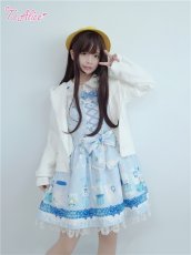 画像18: 【送料無料】L1696 Milkプリントサロペットスカート《予約受付》 (18)