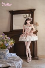 画像18: 【送料無料】L1700 ローズ・リボンコルセットドレス《予約受付》 (18)