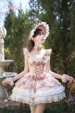 画像12: 【送料無料】L1700 ローズ・リボンコルセットドレス《予約受付》 (12)