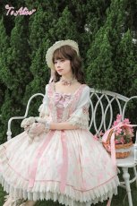 画像10: 【送料無料】L1702 リボンブーケエレガントワンピース《予約受付》 (10)