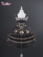 画像2: 【送料無料】L1714 Gold Witch Dress《予約受付》 (2)