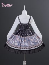 画像6: 【送料無料】L1715 アリス柄ジャンパースカート《予約受付》 (6)