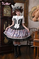 画像18: 【送料無料】L1715 アリス柄ジャンパースカート《予約受付》 (18)