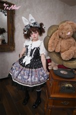 画像20: 【送料無料】L1715 アリス柄ジャンパースカート《予約受付》 (20)