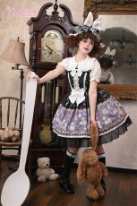 画像22: 【送料無料】L1715 アリス柄ジャンパースカート《予約受付》 (22)