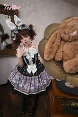 画像28: 【送料無料】L1715 アリス柄ジャンパースカート《予約受付》 (28)