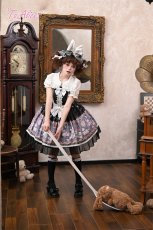 画像32: 【送料無料】L1715 アリス柄ジャンパースカート《予約受付》 (32)