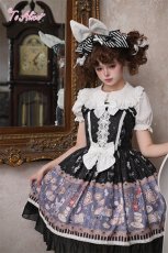 画像12: 【送料無料】L1715 アリス柄ジャンパースカート《予約受付》 (12)