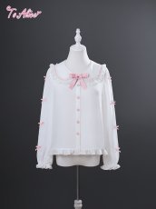 画像6: 【To Alice】L1717アンティークドール長袖ブラウス (6)